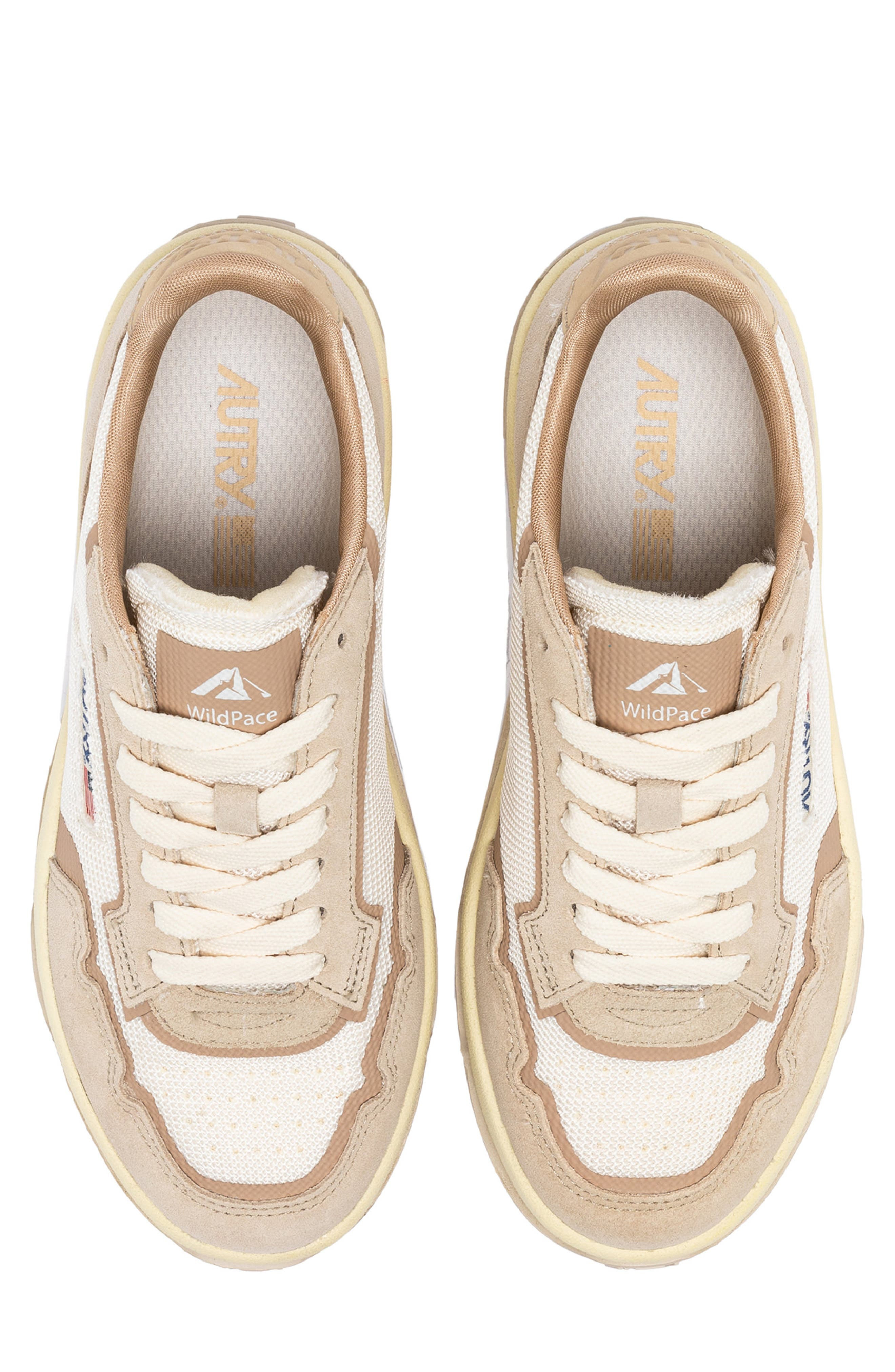 AUTRY Wildpace Low Sneaker in Dragon/Sand at Nordstrom - 4