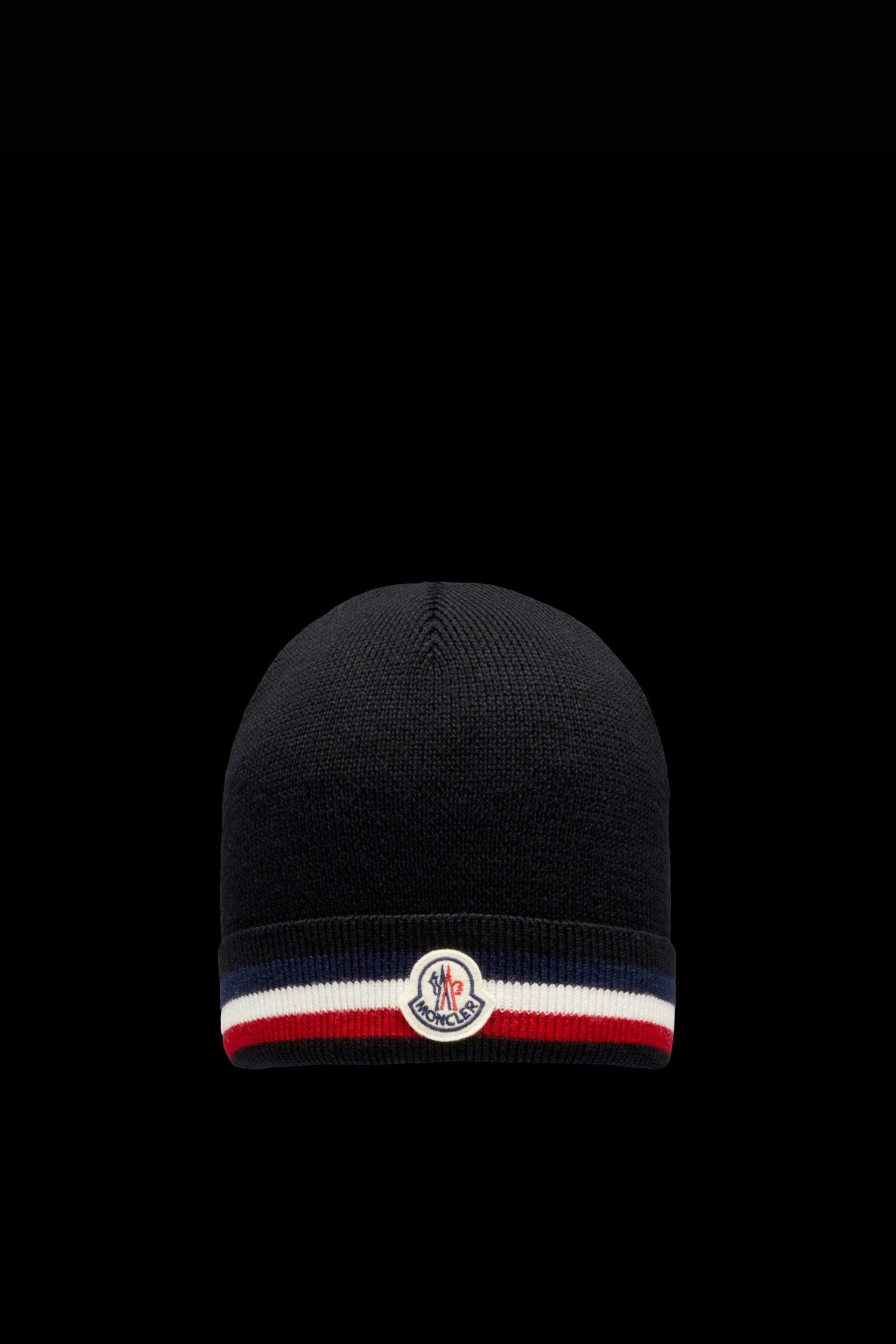 Tricolor Wool Beanie - 1