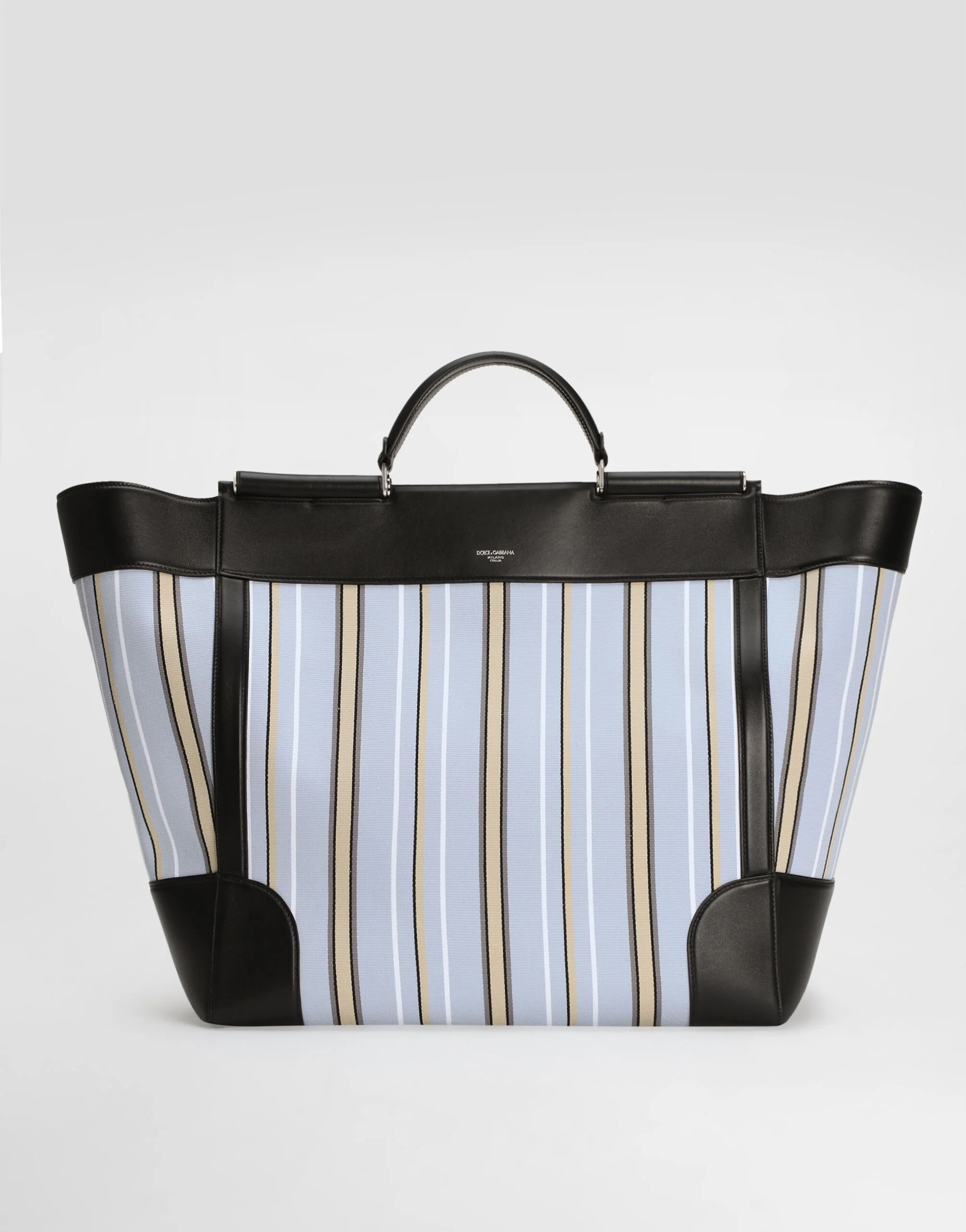 Sicily striped jacquard handbag - 1