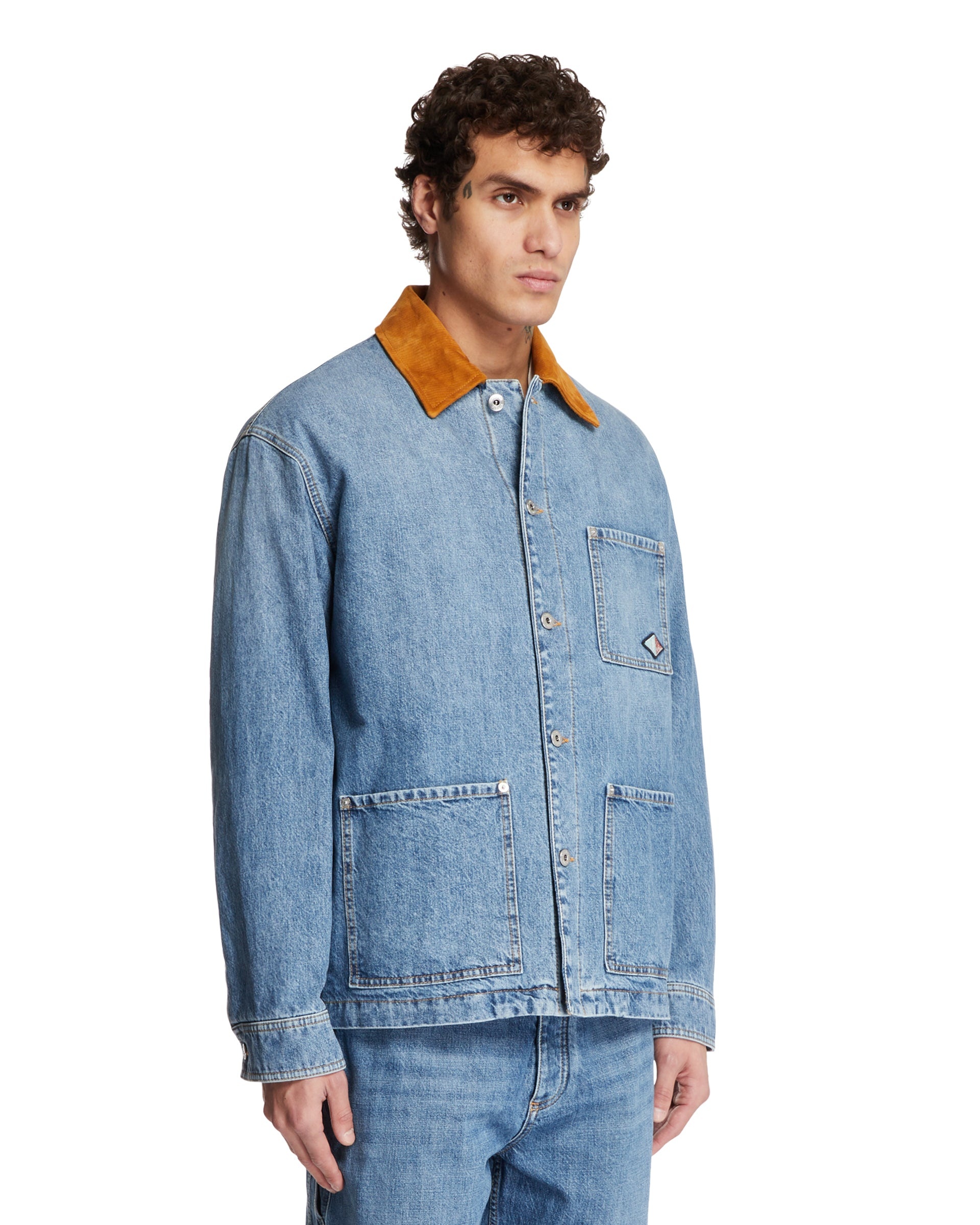 Indigo Vintage Denim Jacket - 4