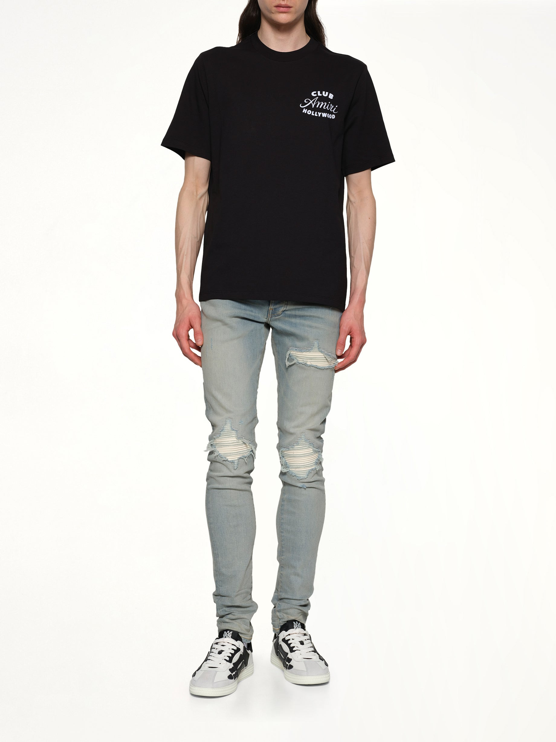 Club Amiri Tee in Black - 4