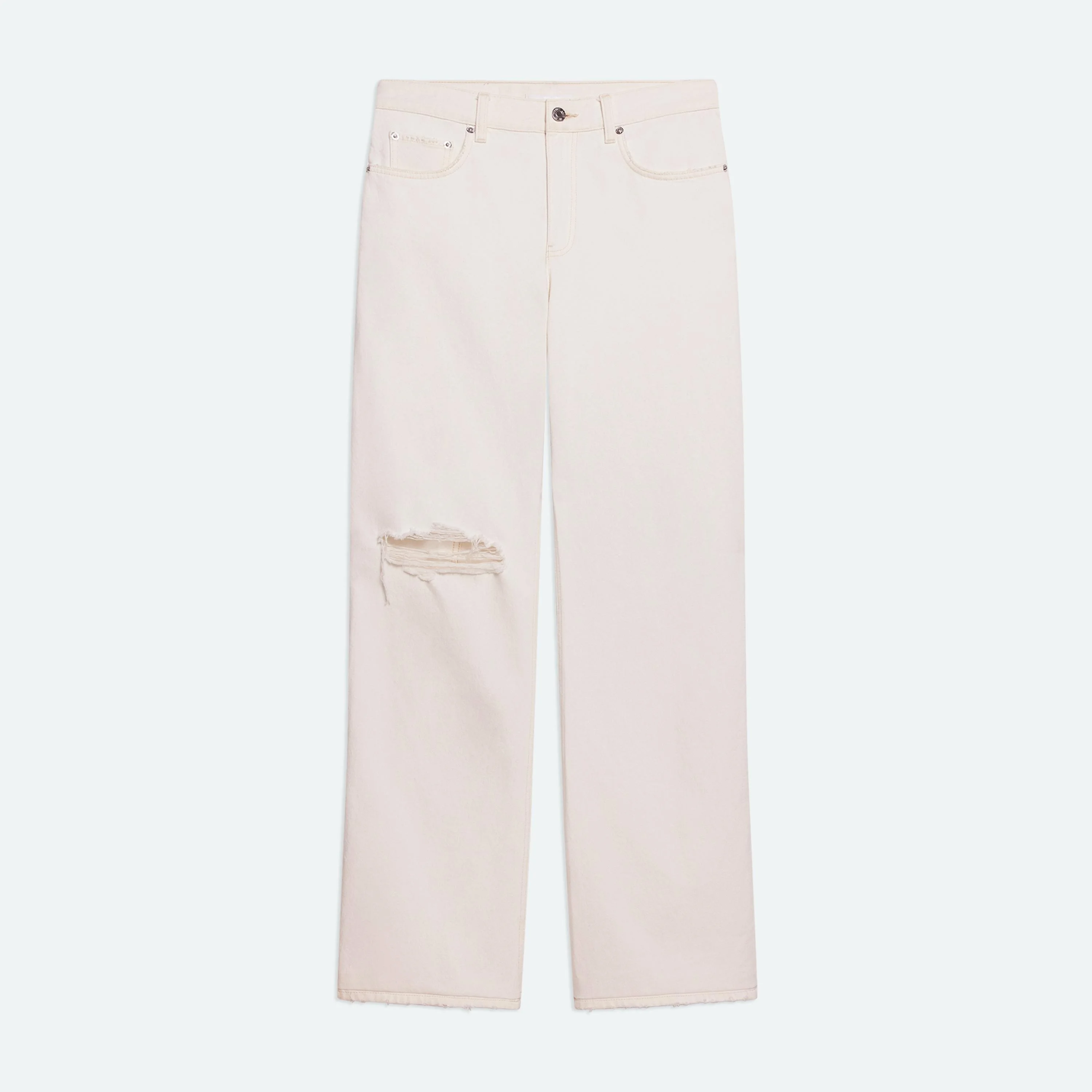 RELAXED DESTROYED BOOTCUT - 1