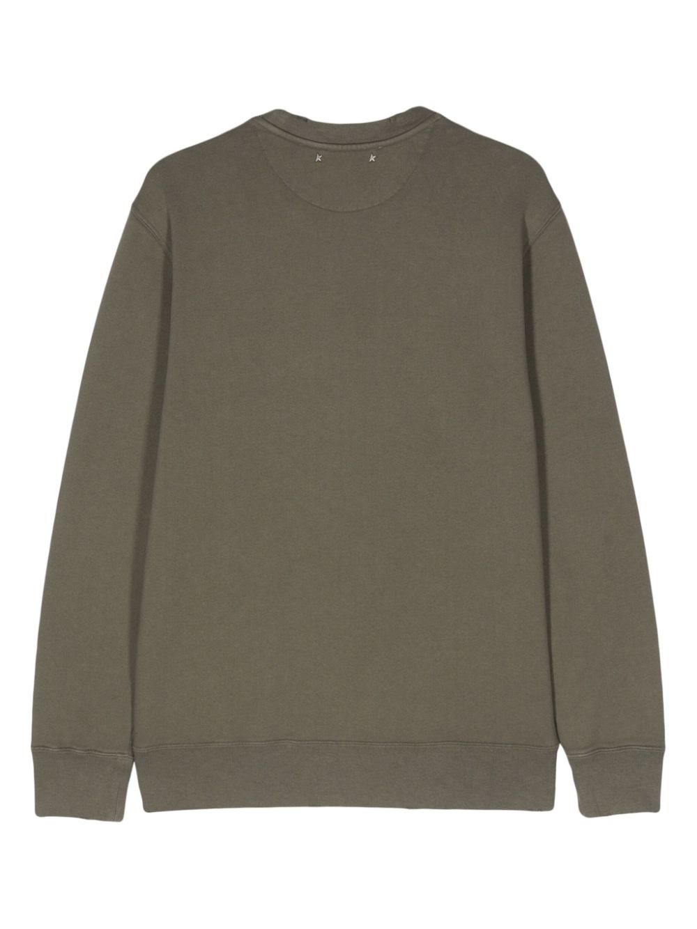 logo-print distressed sweatshirt - 2