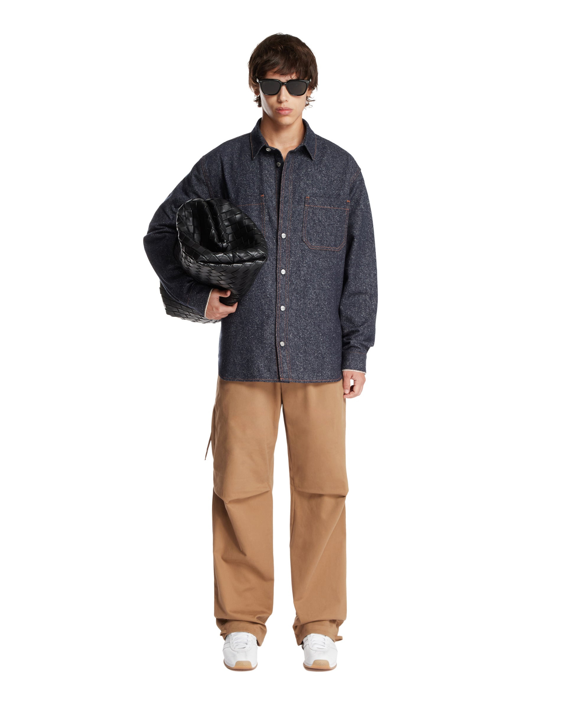 Brown Cotton Jordan Pants - 2