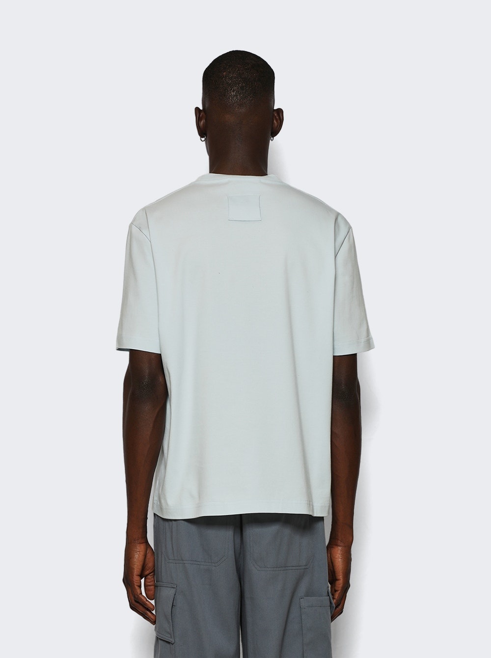 Bouclette Logo T-shirt Chambray - 4
