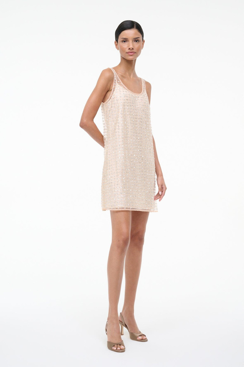 STAUD STAUD AURIELLE MINI DRESS STARDUST outlook