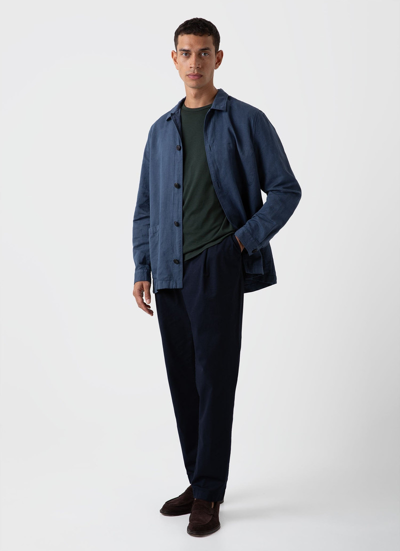 Sunspel Pleated Twill Trouser outlook