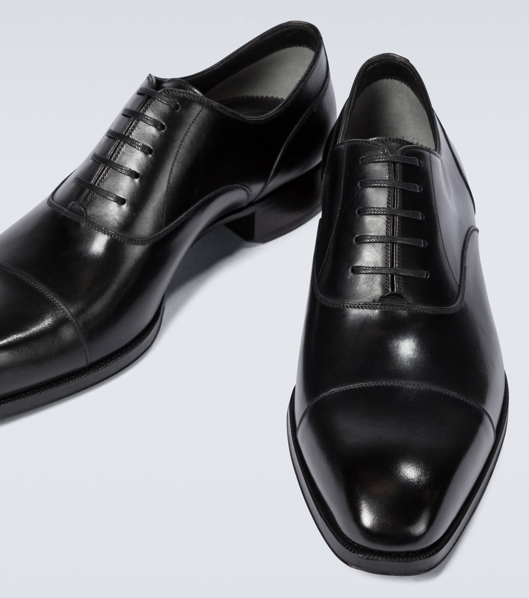 Elkan leather Oxford shoes - 3