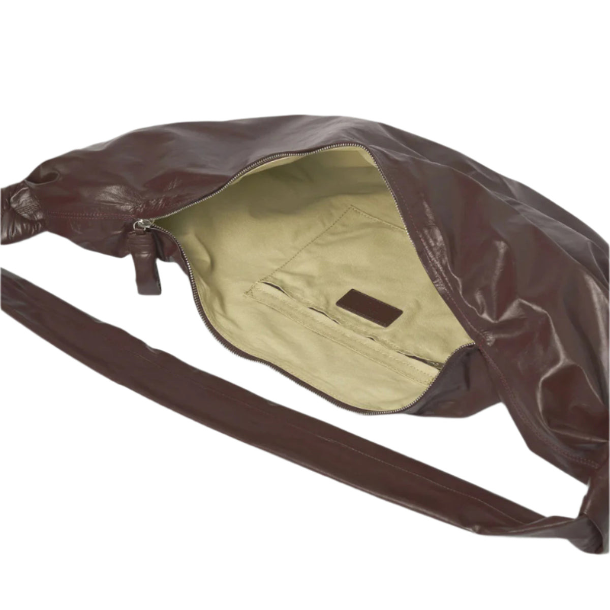 LARGE SOFT CROISSANT BAG (ROASTED PECAN) - 4