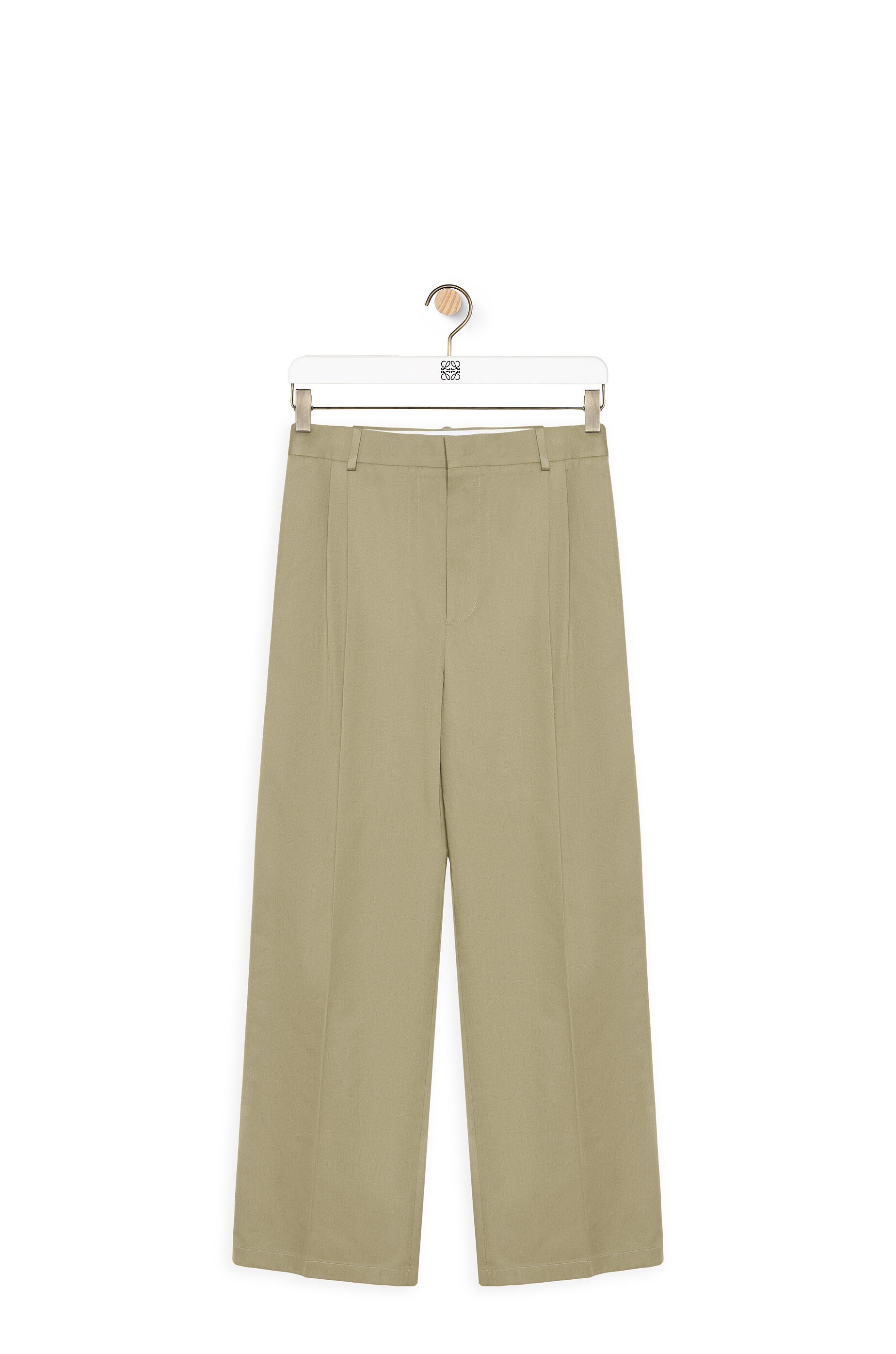 Pleated trousers in cotton - 1