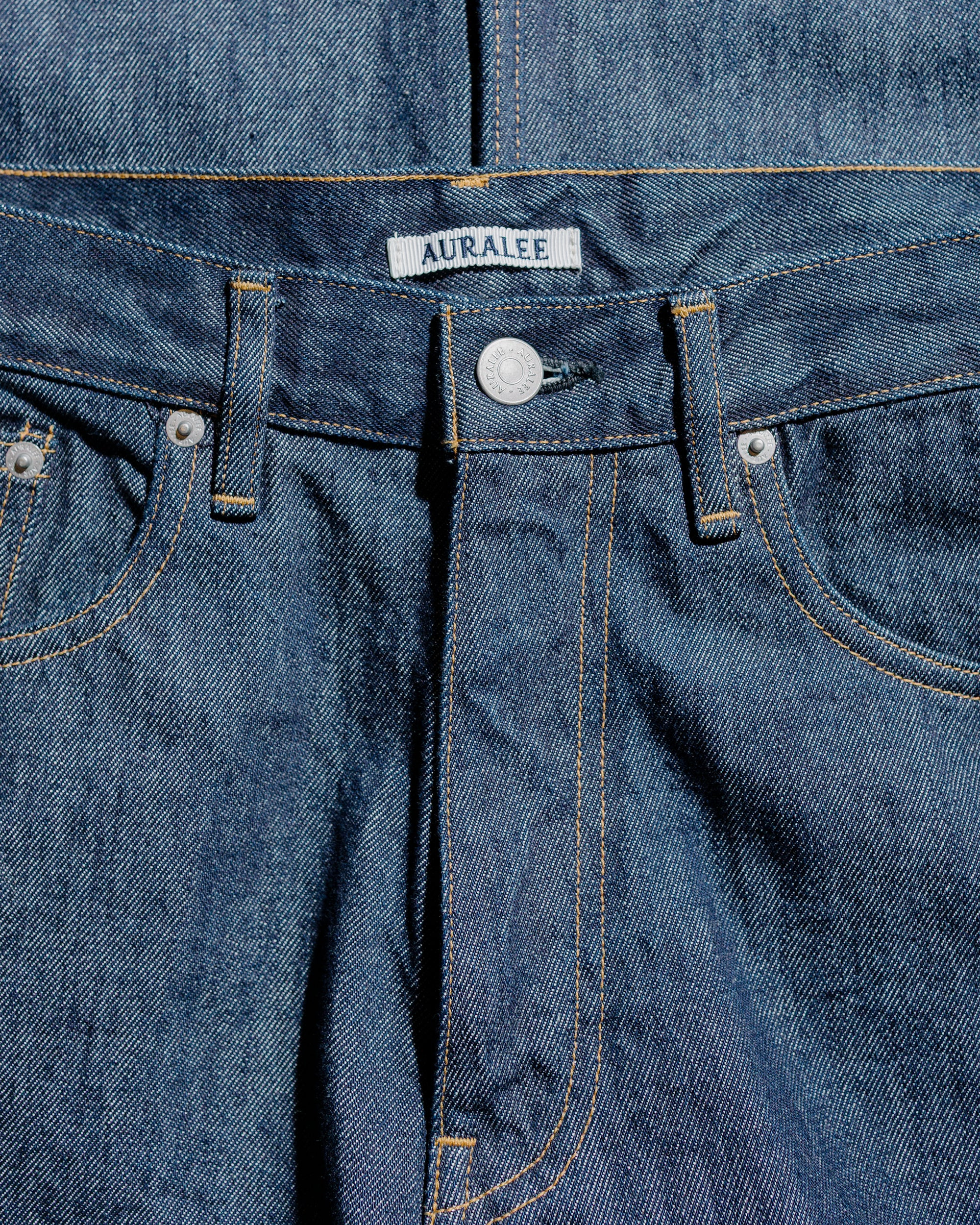 Hard Twist Denim 5P Pants Indigo - 5