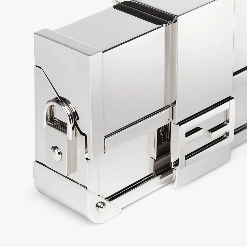 Bag in palladium-color metal 5