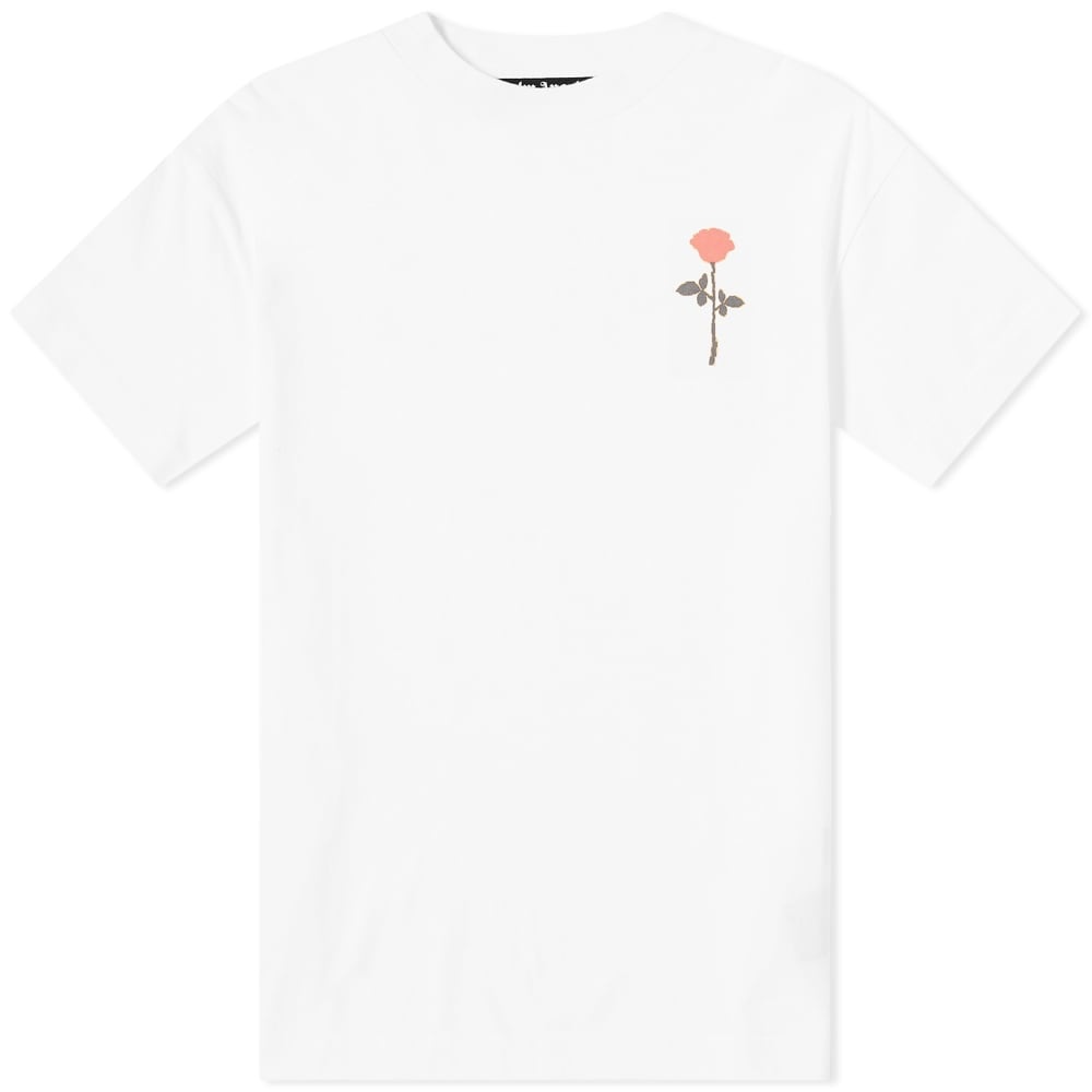 Palm Angels Rose Back Print Tee - 1