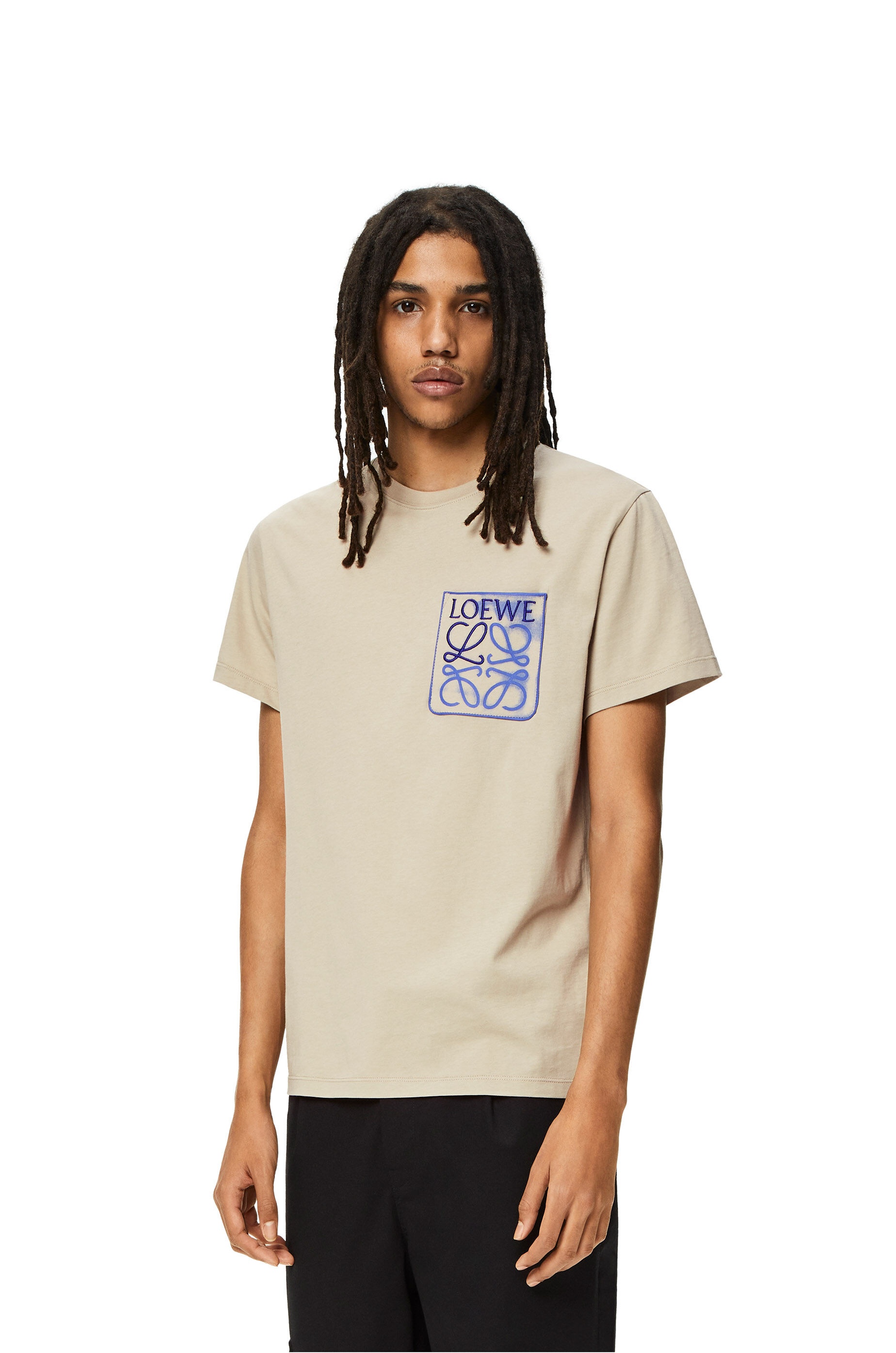 Anagram fake pocket T-shirt in cotton - 3