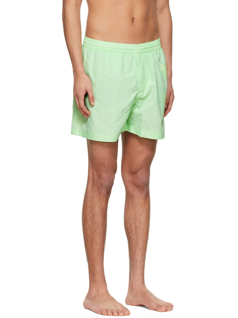 Green Recycled Nylon Swim Shorts 2