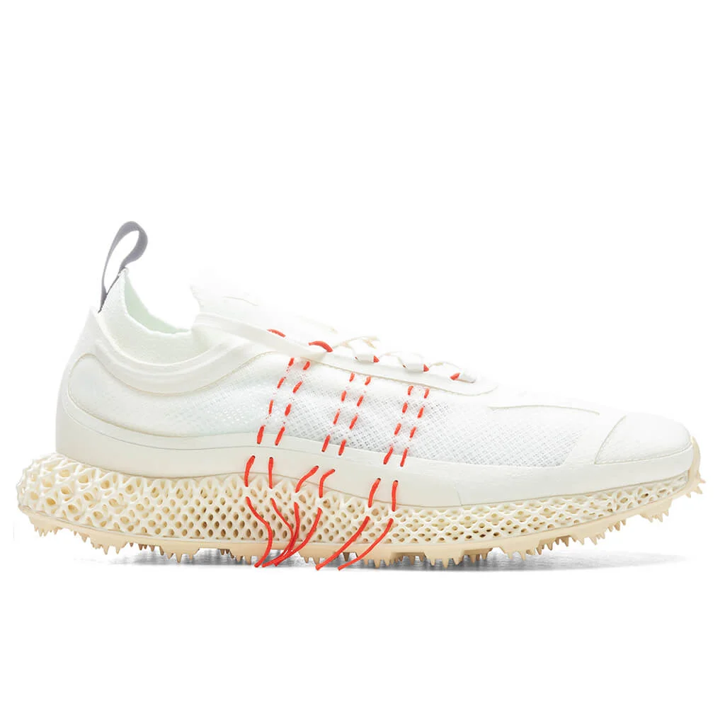 Y-3 RUNNER 4D HALO - CORE WHITE/RED/BRIGHT CYAN - 1