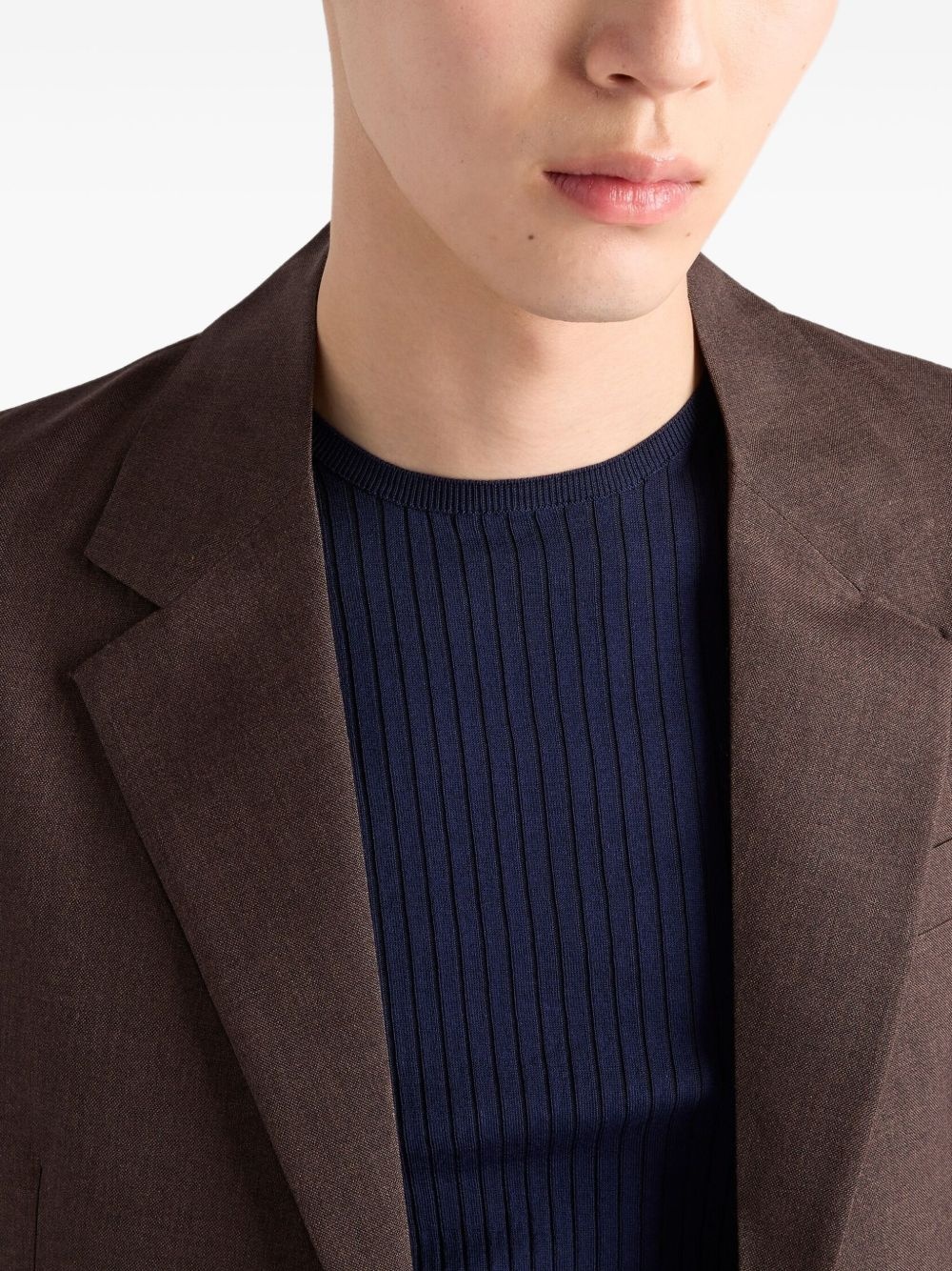 ribbed cotton jumper - 5