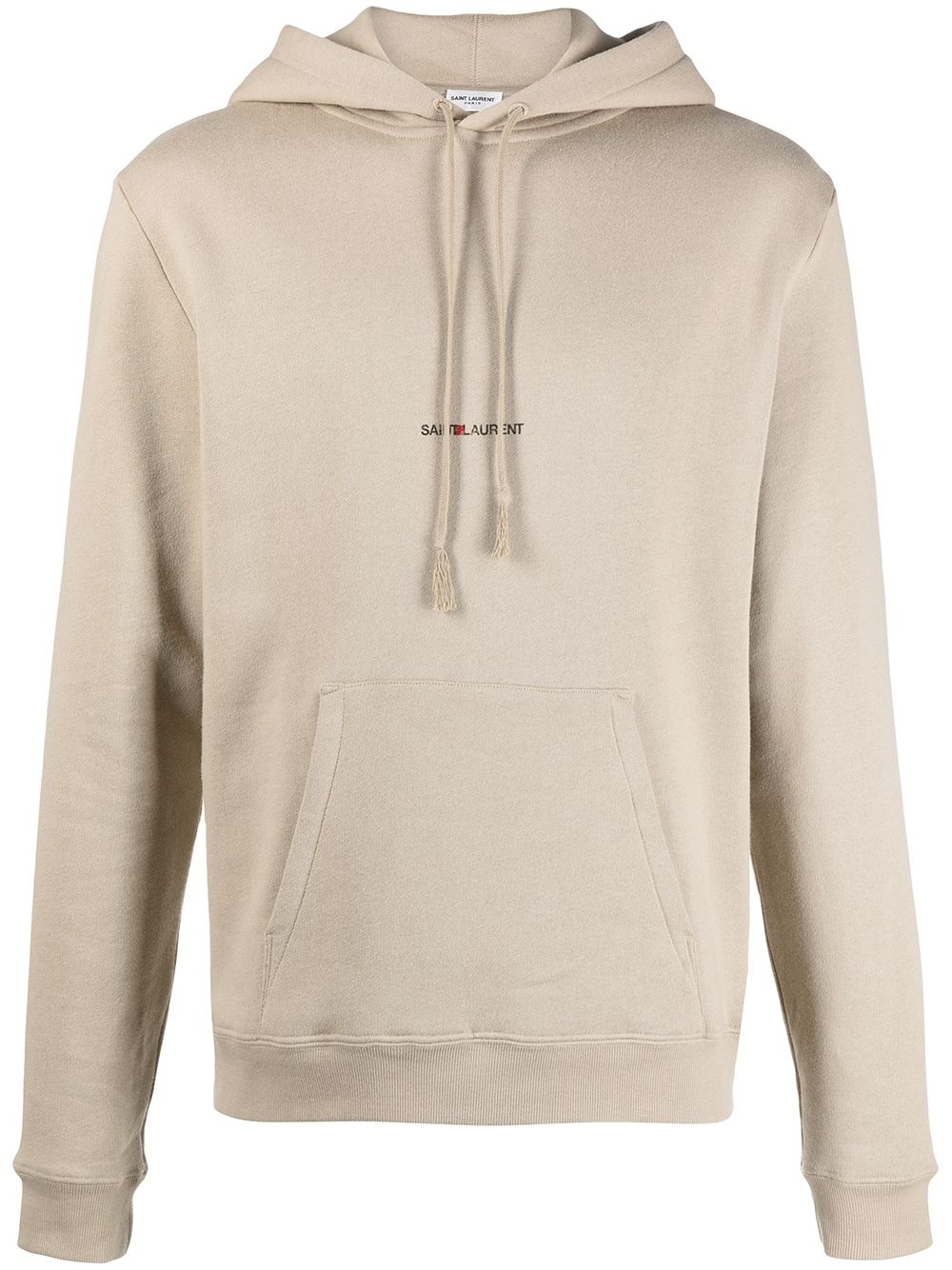 cotton-jersey hoodie - 1