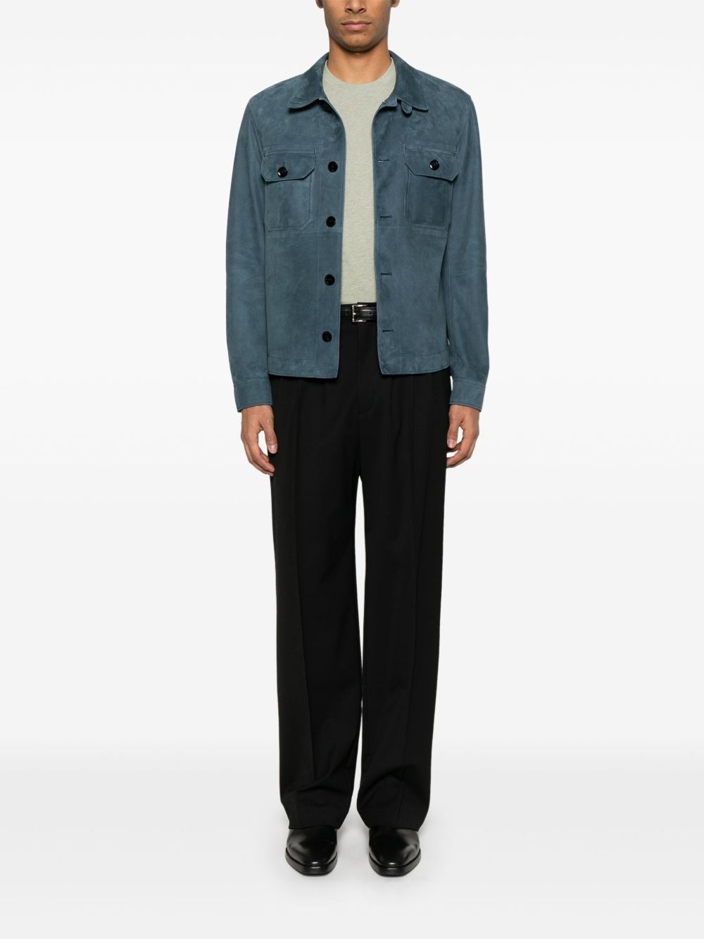 suede shirt jacket - 2