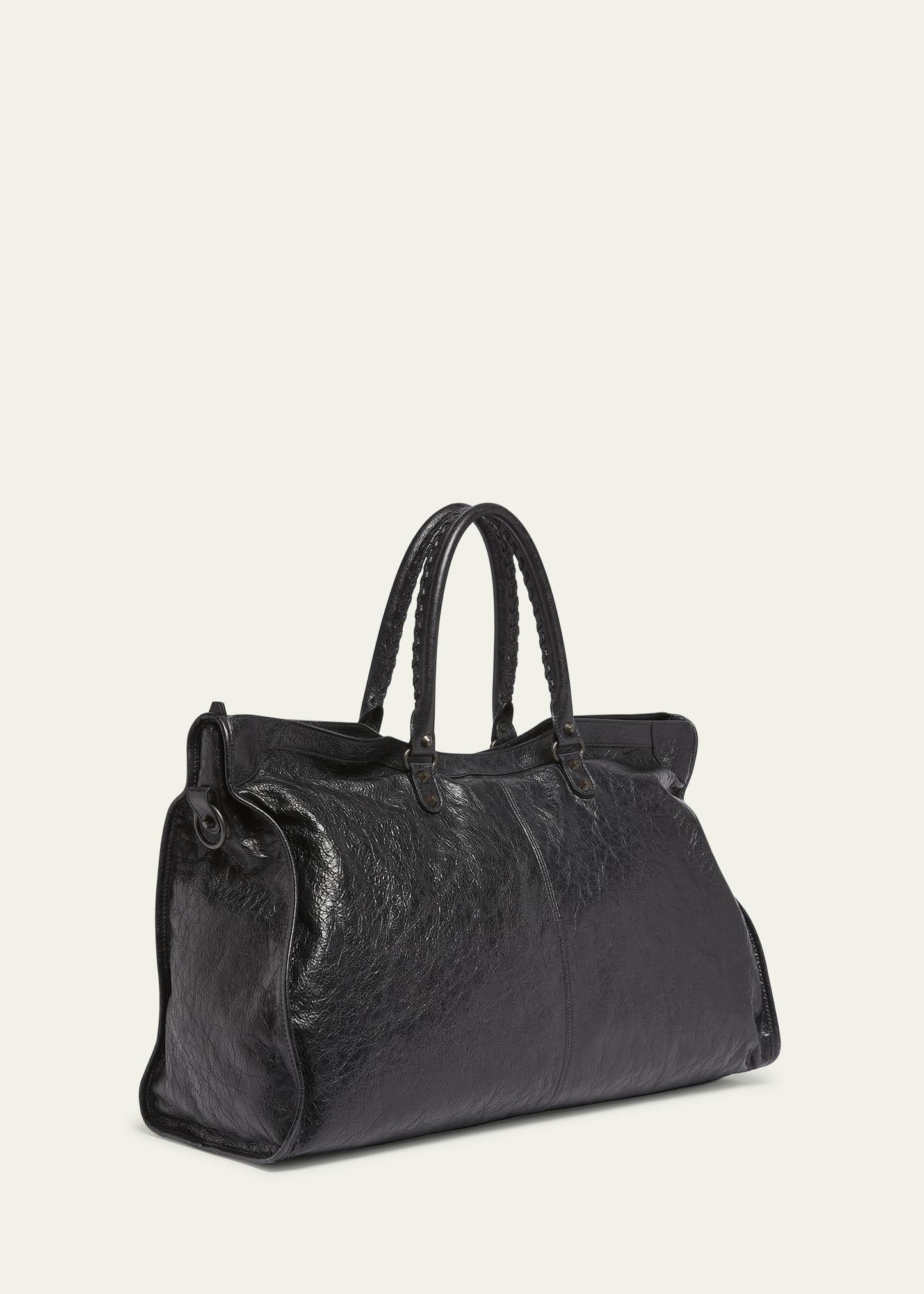 Men's Le City Leather Travel Duffel Bag - 3