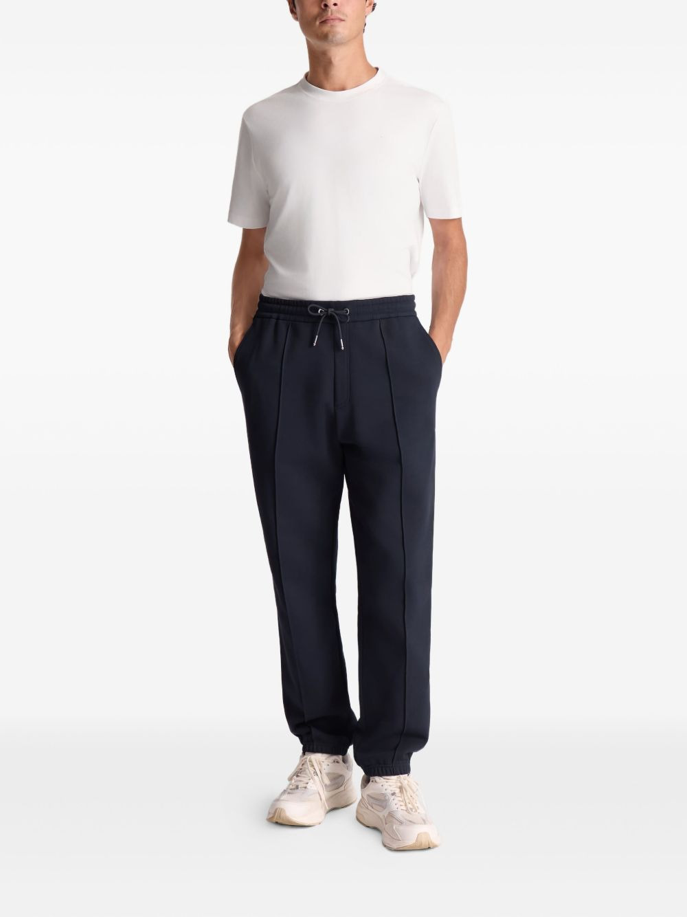 elastic-waistband track pants - 2