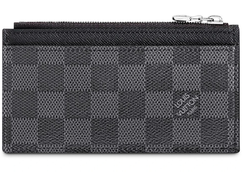 Louis Vuitton Louis Vuitton Coin Card Holder Damier Graphite Grey/Black outlook