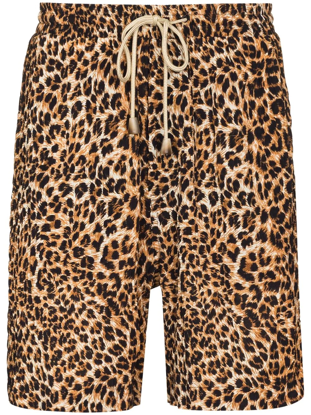 Doxxi ocelot print shorts - 1