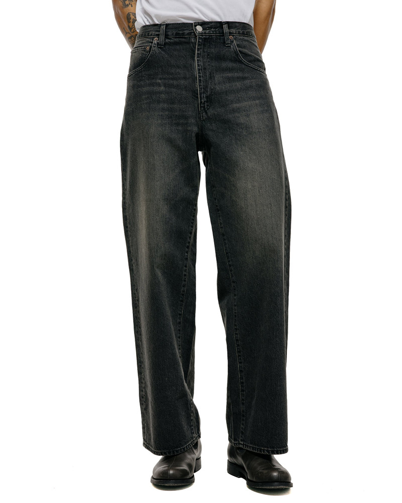 ssstein Wide Denim Jeans Black outlook