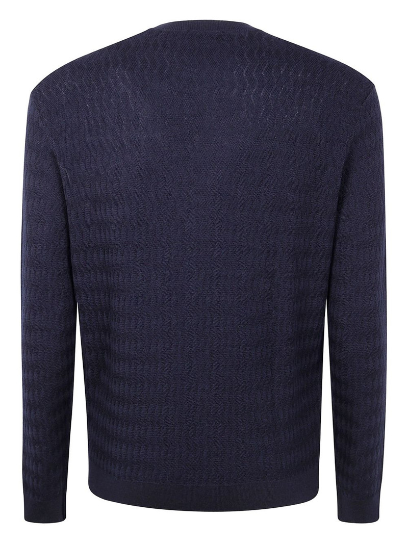 EMPORIO ARMANI cashmere blend sweater outlook