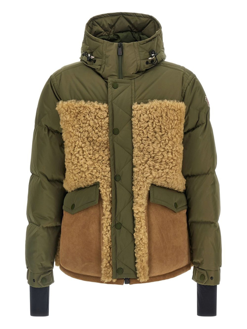 Grifford shearling-panels puffer jacket 1