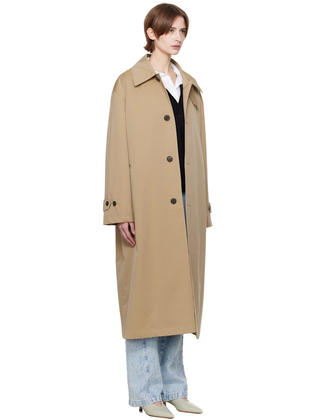 Beige Venture Trench Coat - 2