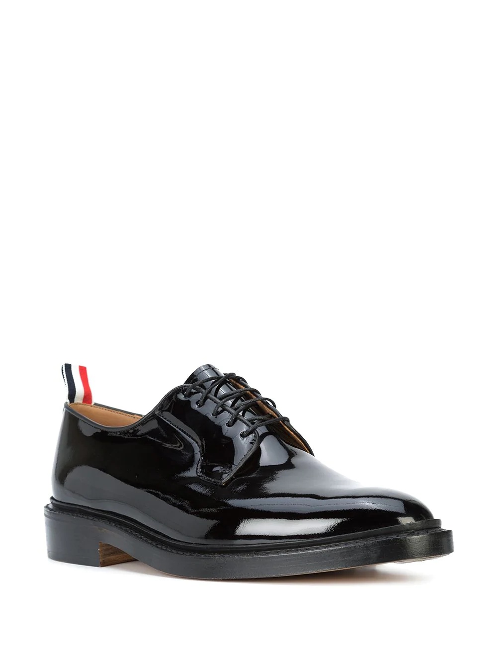 Classic Blucher In Black Patent Leather - 2