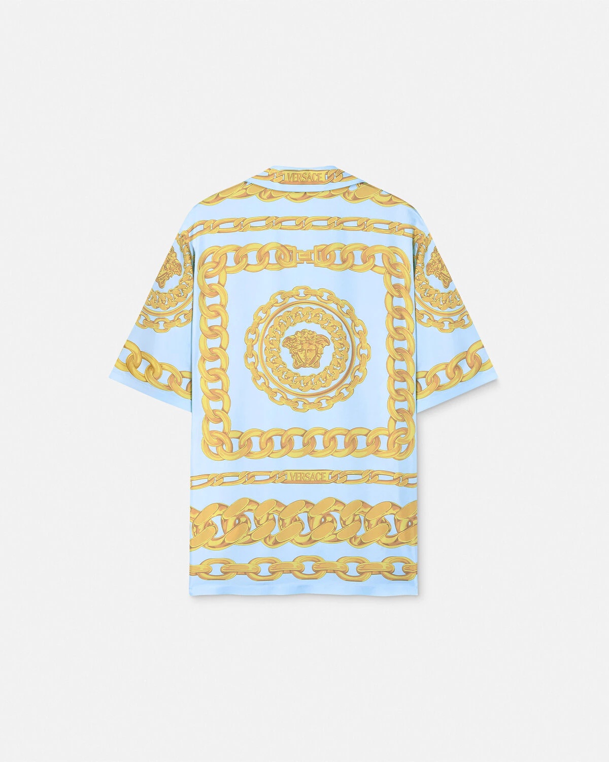 Medusa Chains Silk Shirt - 3