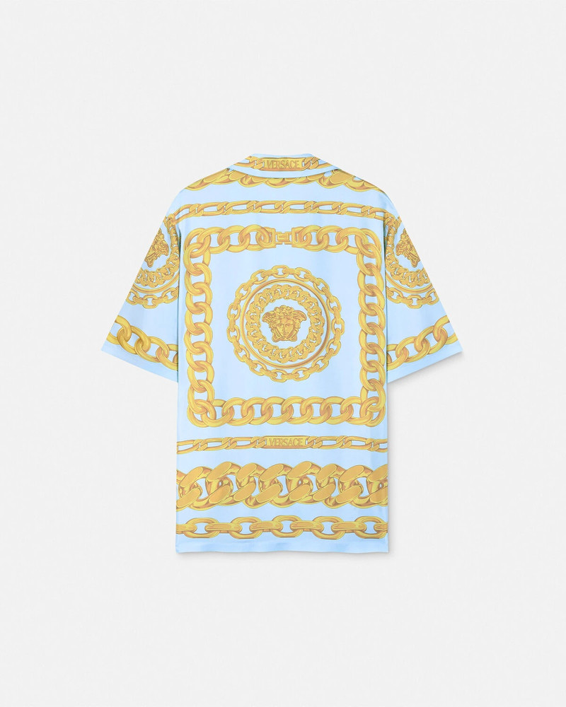 Medusa Chains Silk Shirt 3