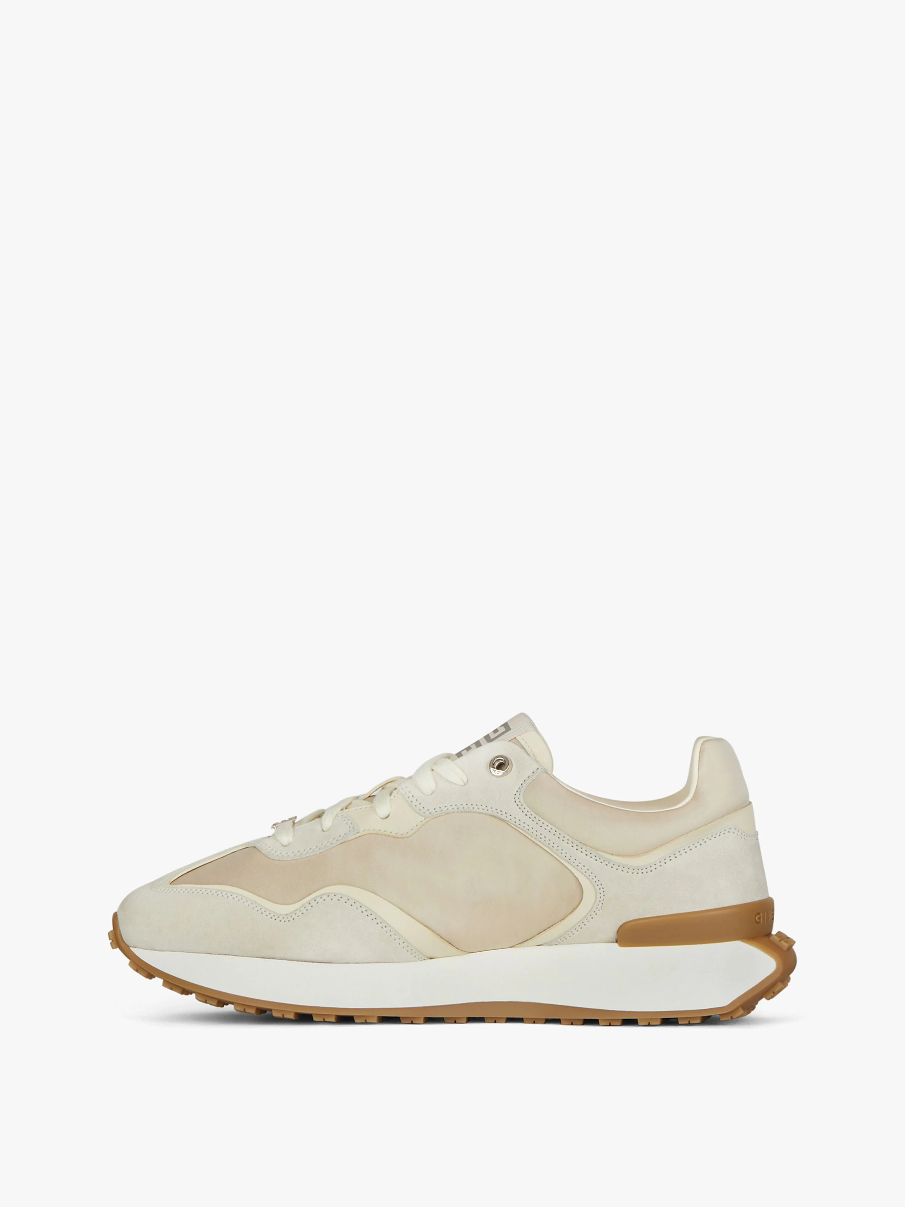 GIV RUNNER SNEAKERS IN SUEDE, LEATHER AND NYLON - 3