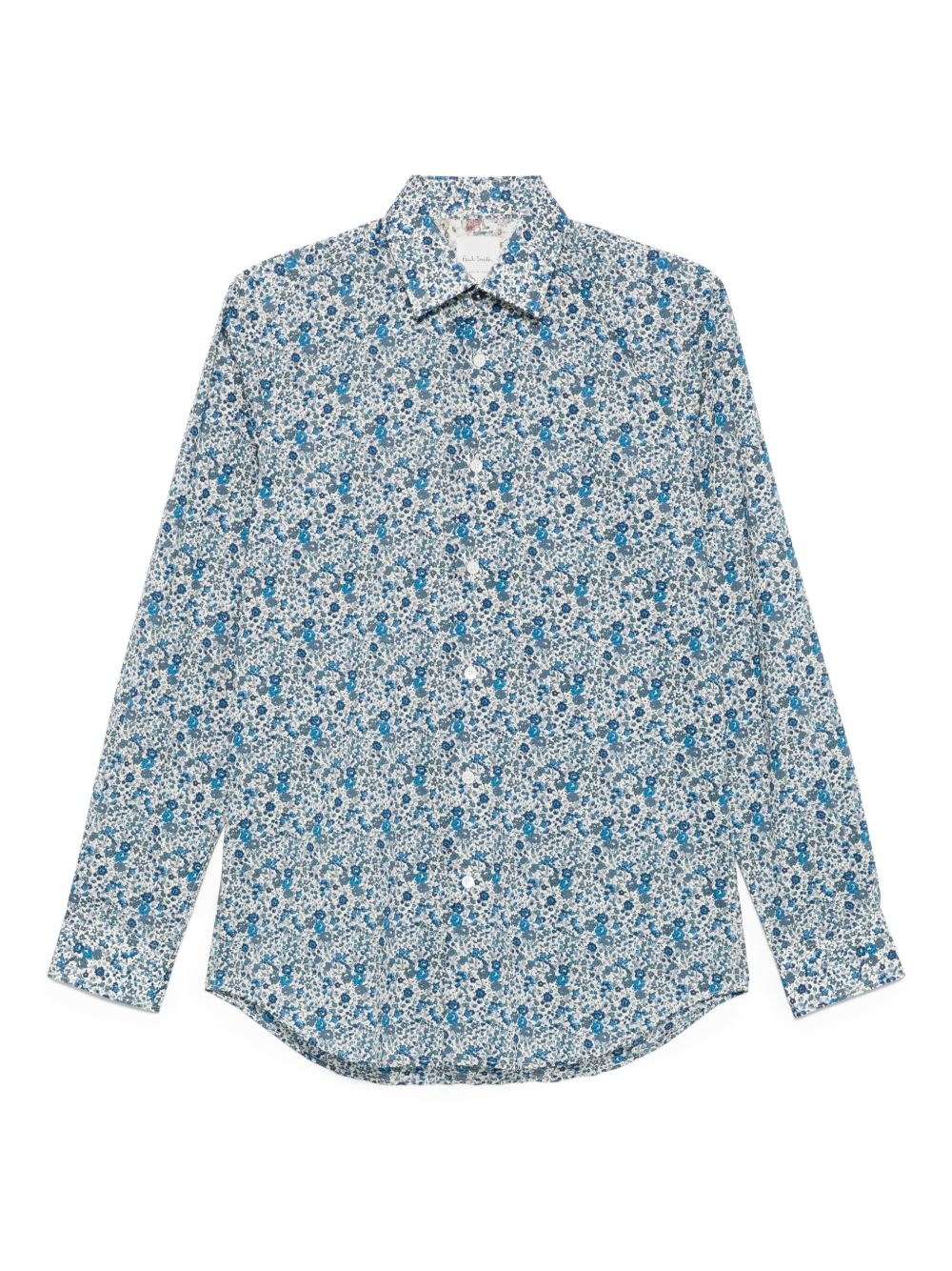 floral-print shirt - 1