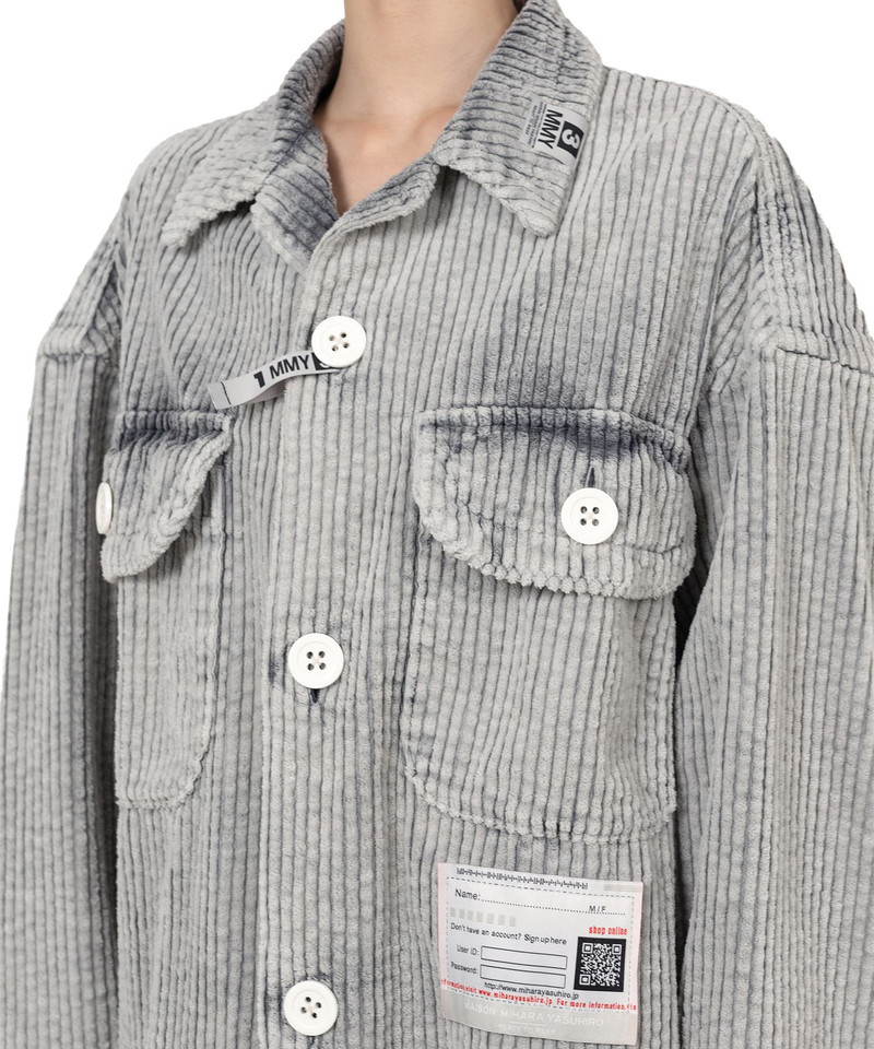 Amateur Sewn Like Corduroy Shirt 13