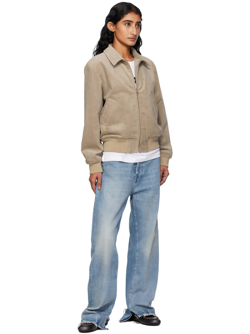 A.P.C. Beige Giles Jacket outlook
