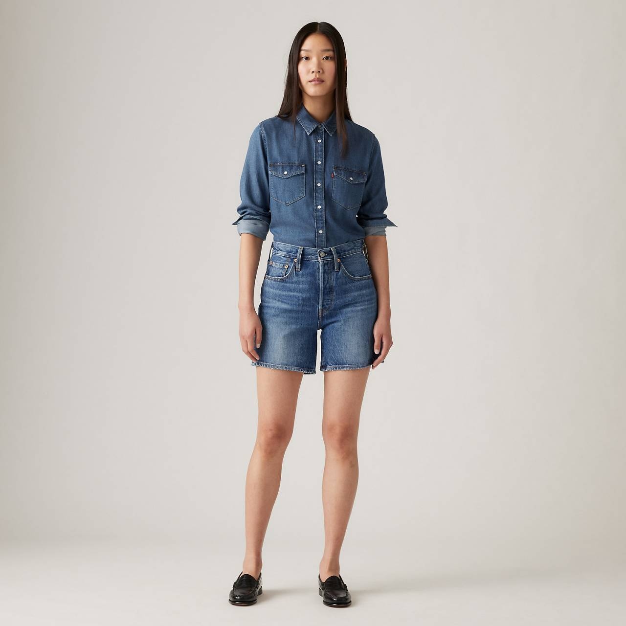 501® MID THIGH WOMEN'S SHORTS - 2