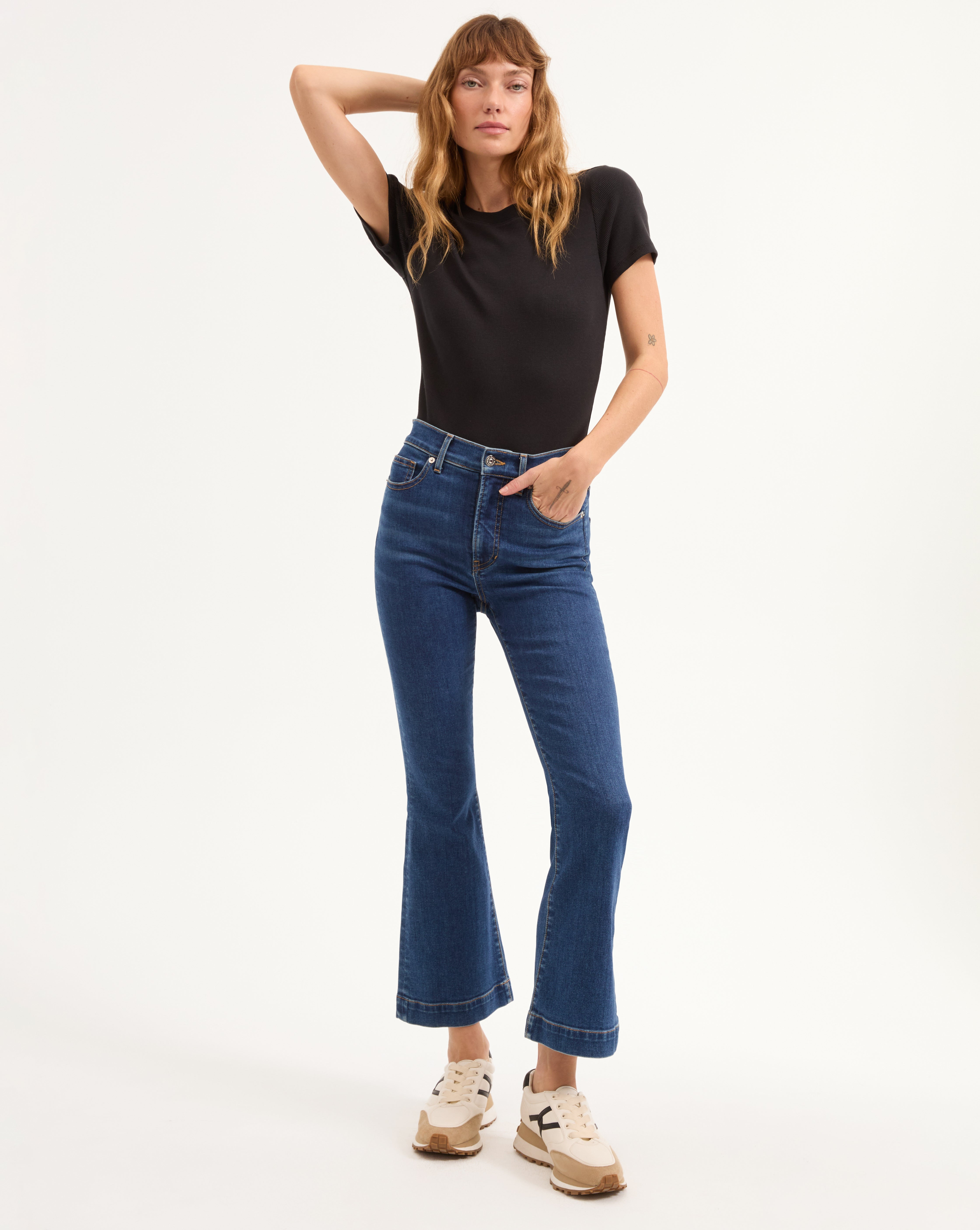 CARSON KICK-FLARE JEAN - 2