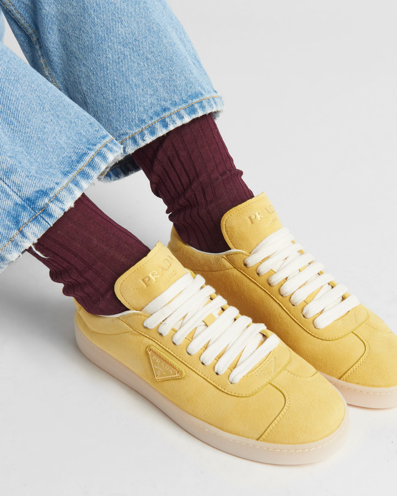 Prada Suede sneakers outlook