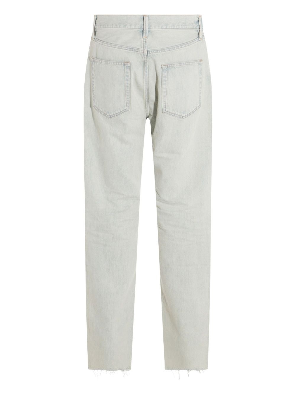 faded high-rise jeans - 2