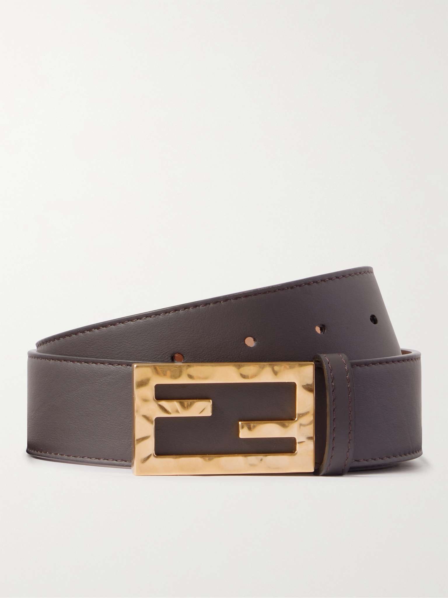 3.5cm Leather Belt - 1