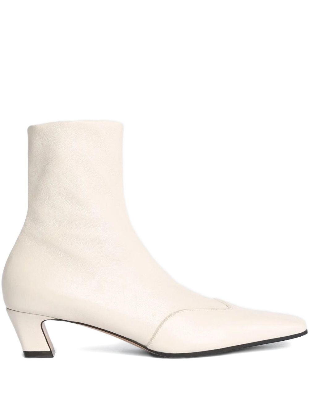 40mm Nevada leather ankle boots - 1