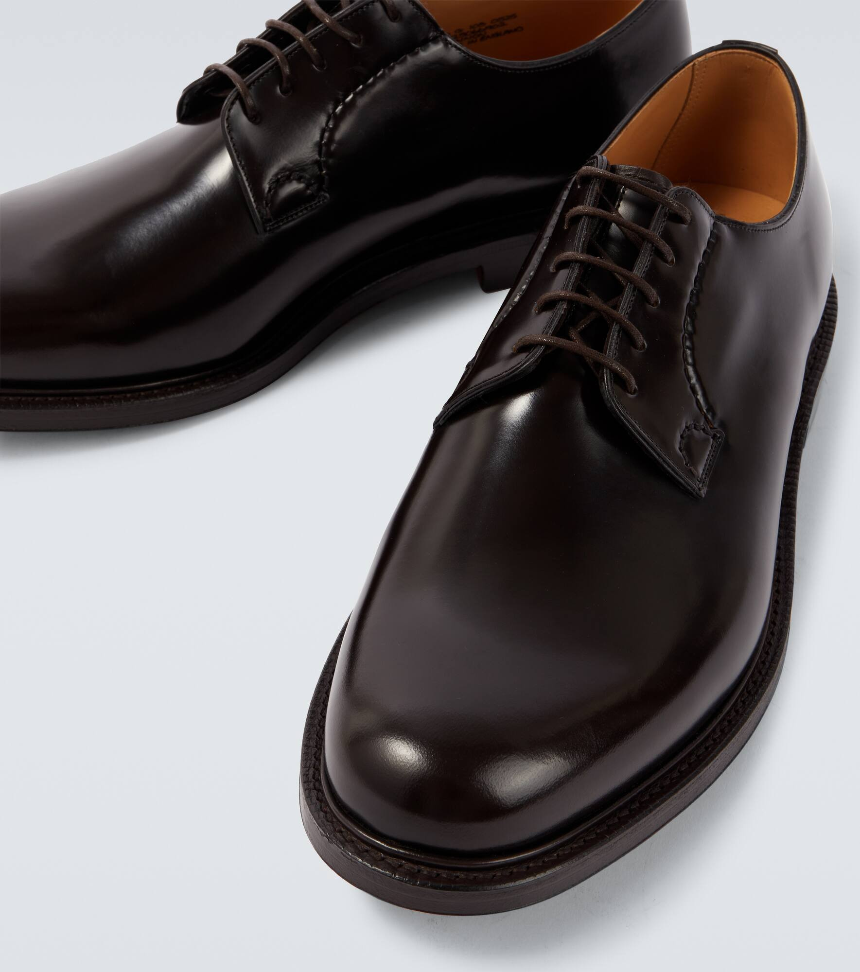 Shannon leather Derby shoes - 3