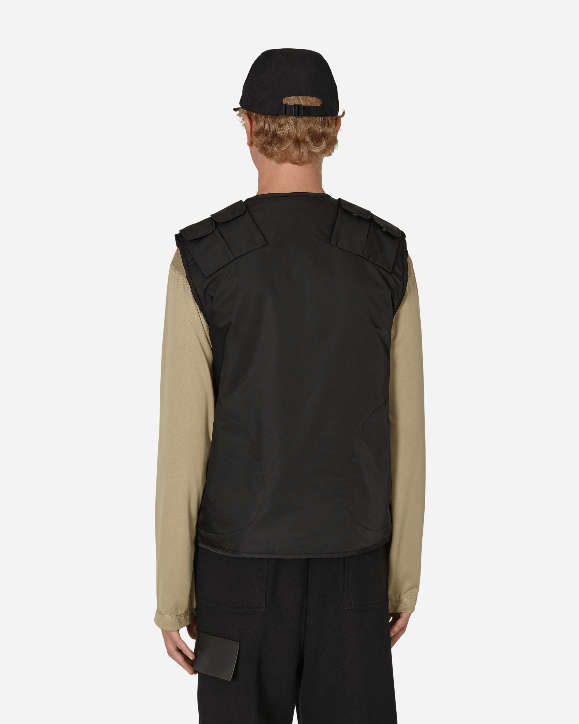 Multipockets Nylon Vest Black - 3