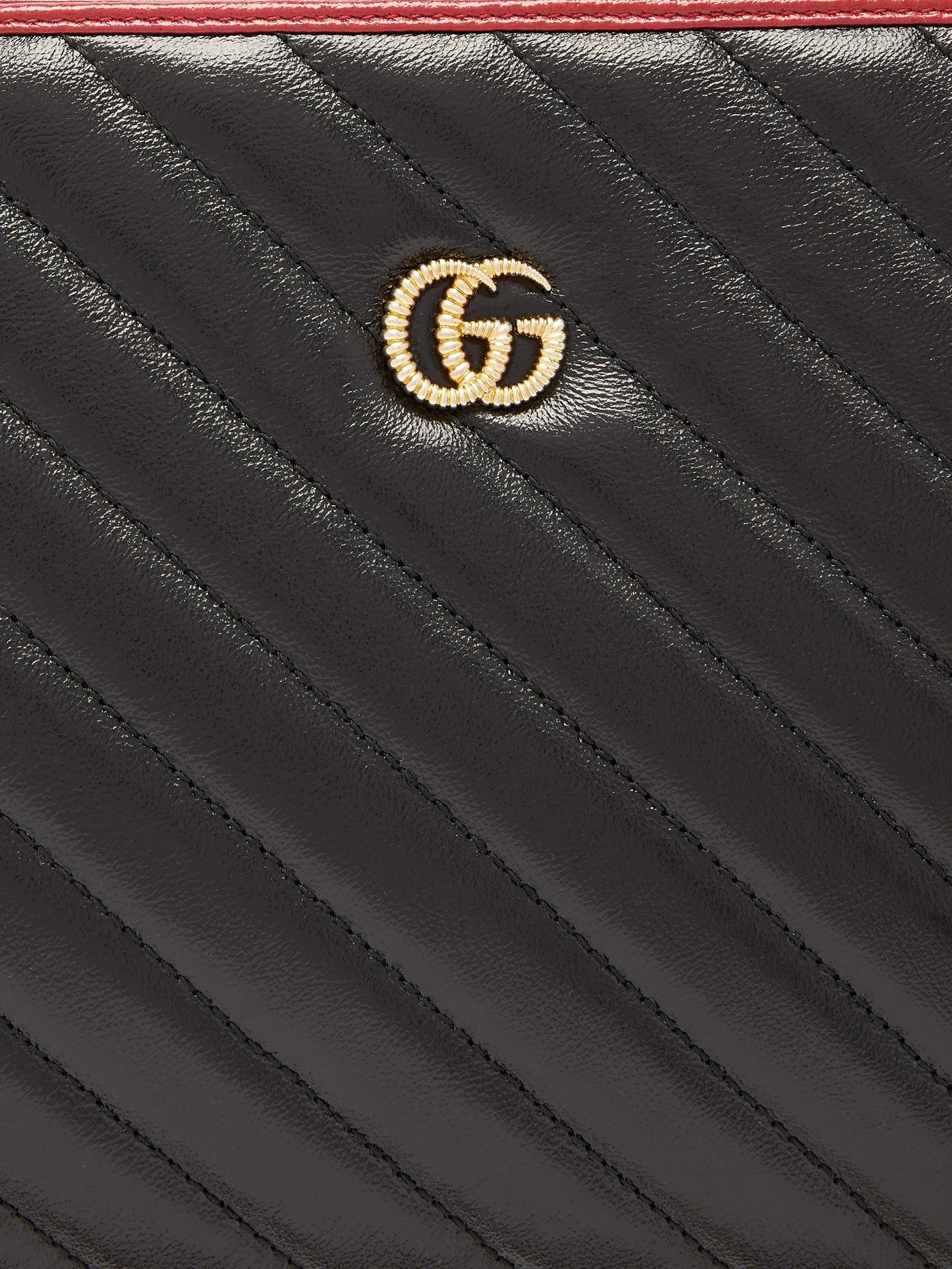 GG Marmont leather shoulder bag - 5