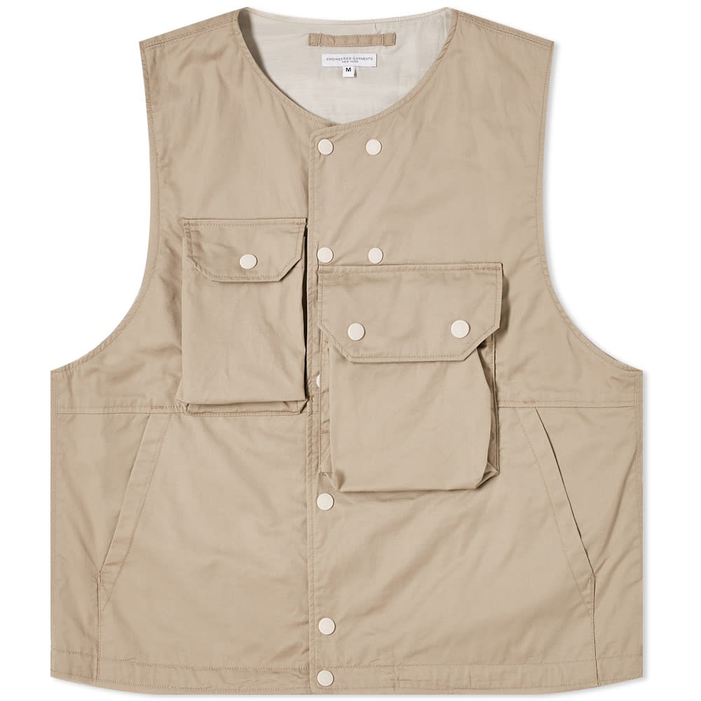 Engineered Garments Twill Cover Vest - 1