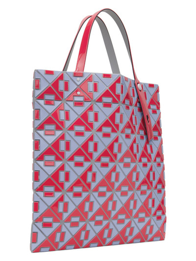 BAO BAO ISSEY MIYAKE Red & Blue Connect 6x6 Tote outlook