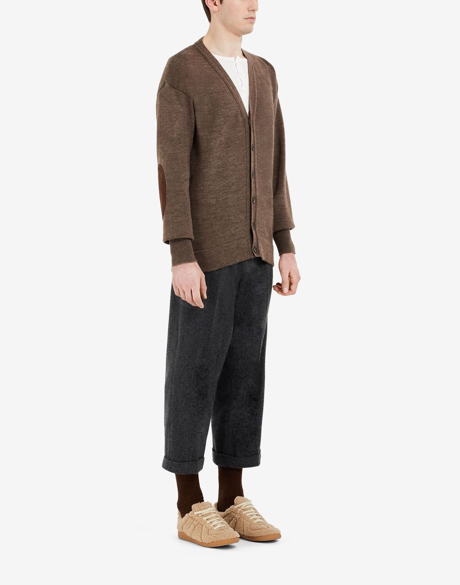 Elbow patch cardigan - 3